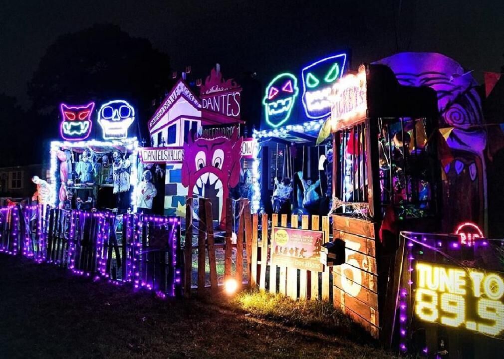 Daniels' Halloween House in Warwick, Rhode Island